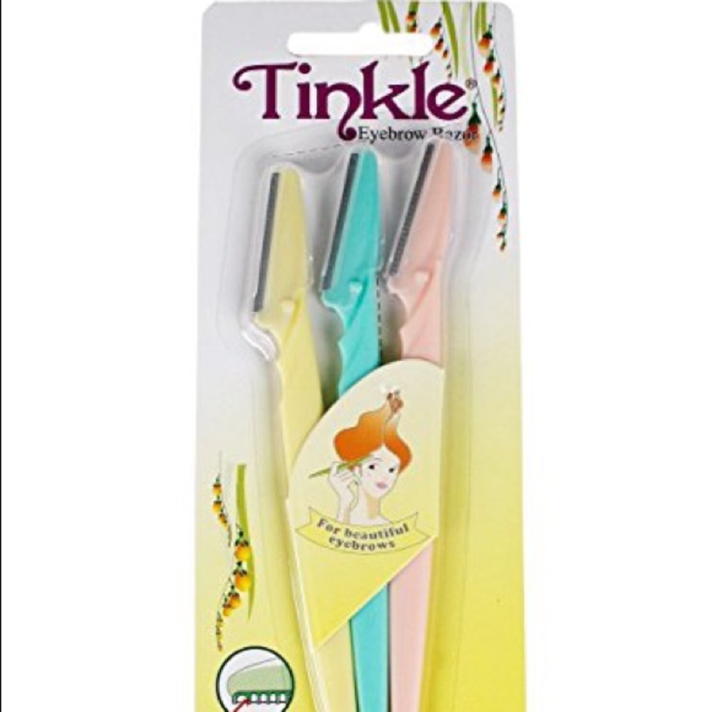 Tinkle eyebrow shavers